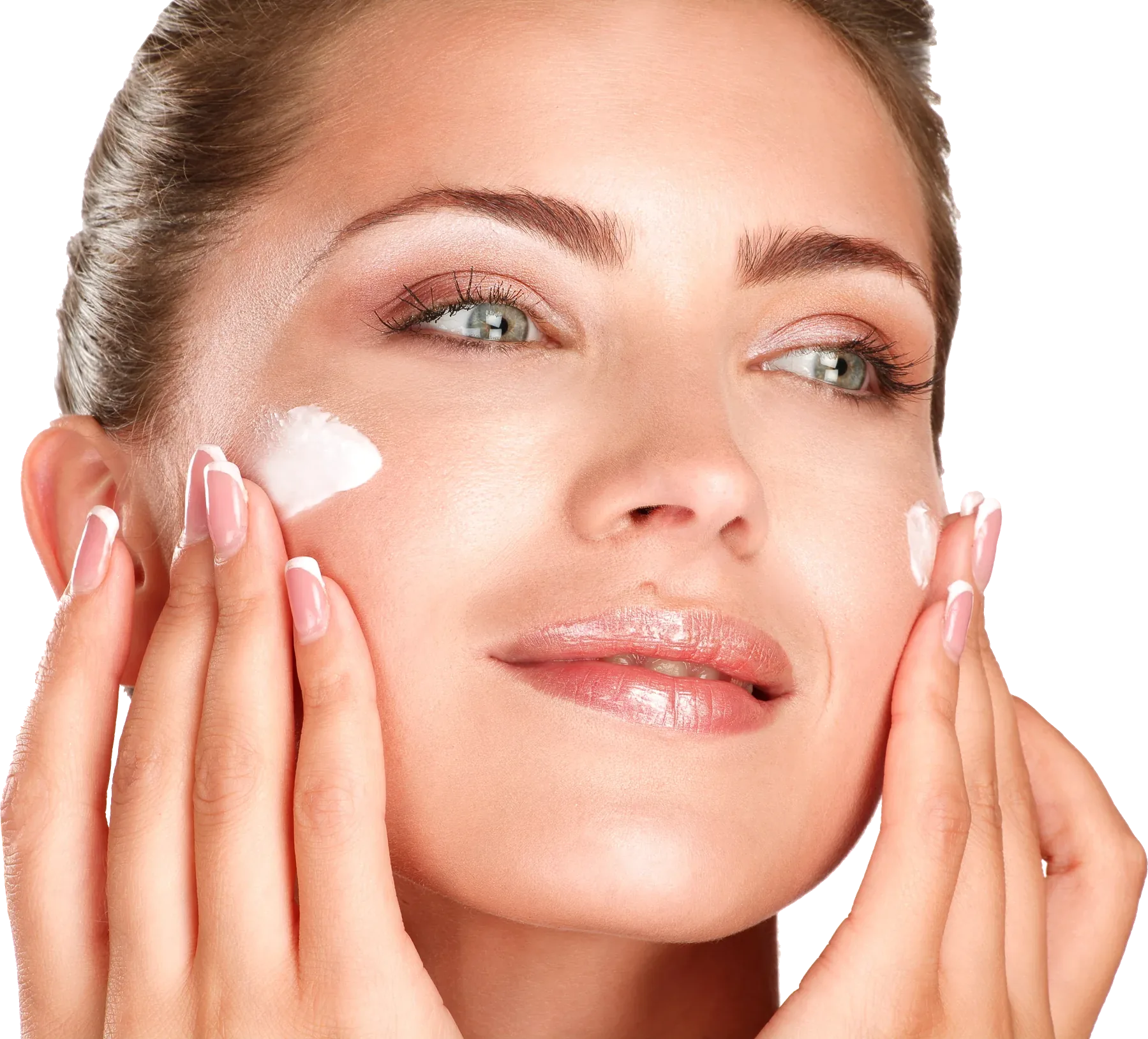 Eloah model with smooth, even skin